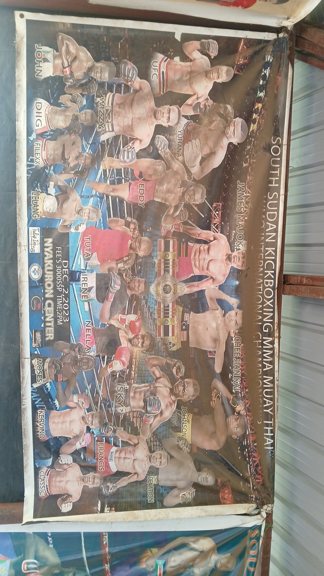 South Sudan Kickboxing, Mix martial arts and Muay Thai WMO International Championship 